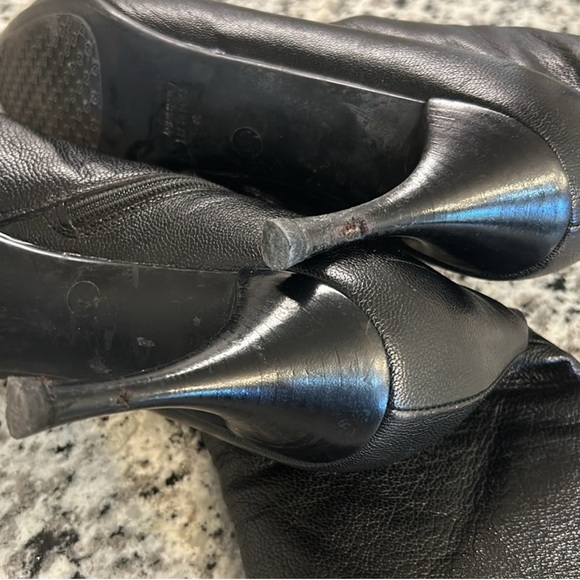 Gucci Black Leather Boots - Picture 10 of 12